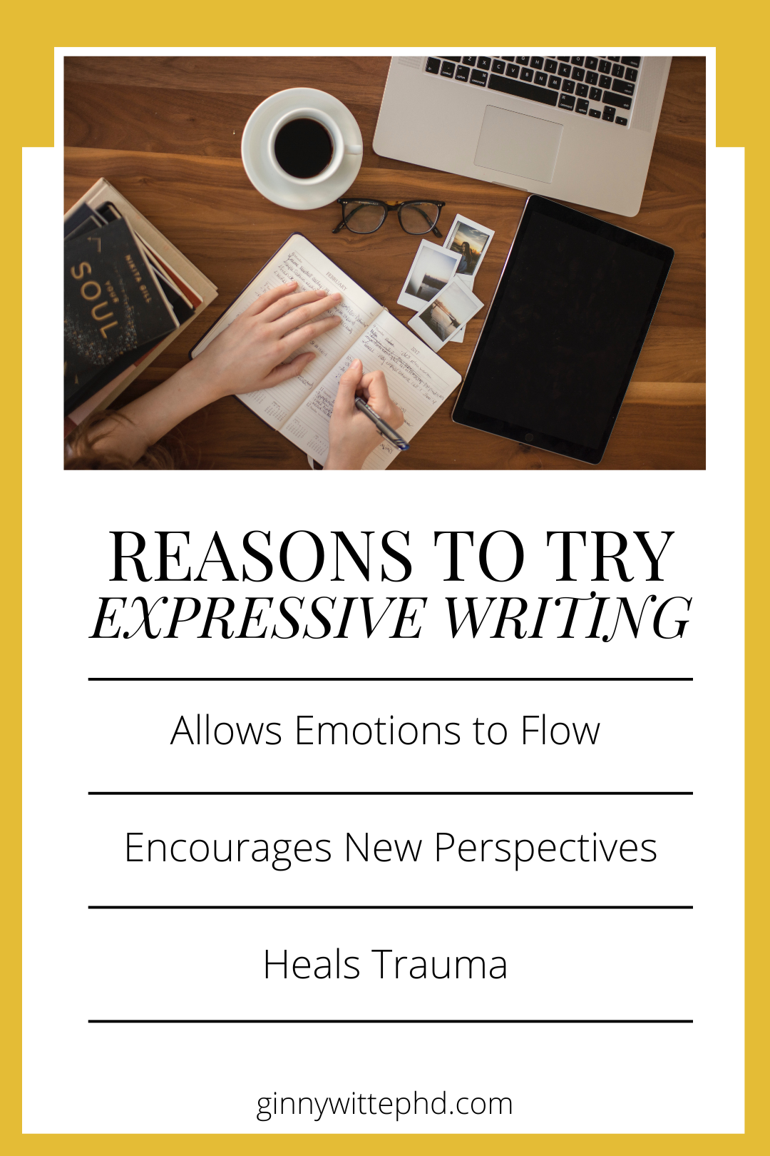 Reasons to try try expressive writing and how journaling helps