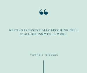 Writing is essentially becoming free.