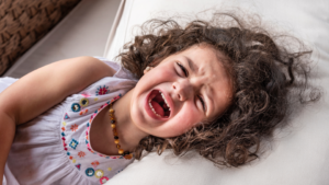 Child screaming