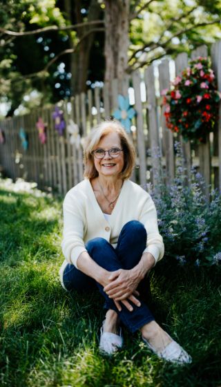 Ginny in Garden